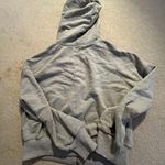 Trendy Queen Cropped Grey Zip Up Photo 1