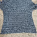 Royal Robbins  Women’s Mock Neck Pullover Knit Sweater Longsleeve Cotton Blue L Photo 3