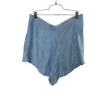 Athleta Quarry Blue Calm Cool Shorts Women's Size 1X Lounge Wear Sleep Wear Photo 2