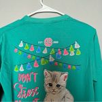 Simply Southern ⭐️ don’t stress meowt long sleeve T-shirt size small Photo 3