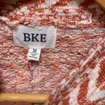 BKE B06- Buckle  Raw Edge Pointelle Women’s Aztec Pullover Sweater M Photo 9