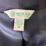 Austin Reed Navy Women’s Suit Jacket 100% Worsted Wool Size 16 Vintage Blue Photo 6