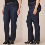 Democracy  Women’s Ab Solution Itty Bitty Bootcut Jeans Mid Rise in Indigo 14W Photo 1