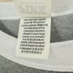 Victoria's Secret PINK  T-Shirt Womens Gray Ringer Long Sleeve Crew Nation Casual Photo 4