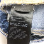 All Saints Kim Raw Hem Distressed Denim Jean Mini Skirt Photo 12