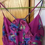 Japna  Floral Purple Women's Top Photo 5