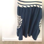 Marc by Marc Jacobs Y2K Marc Jacobs Striped Dress Sz Small Fit & Flare Retro Navy White Sailor Twee Photo 5