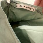 Alice + Olivia  Harmony Asymmetrical Satin Slip Dress Sz 10 Photo 9