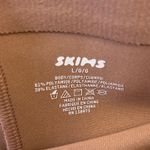 SKIMS NWT  Body High Waisted Mid Thigh Shorts Sienna  Large Photo 4