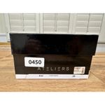 Ateliers Kai Taupe Suede Loafer Sz 8.5/9 US 39 EU NIB Decorative Buckle Slip Photo 11