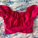 Cute pink tie top Photo 1
