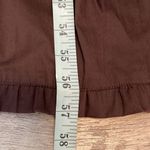 Boston Proper  Womens High Neck‎ Tiered Open Back Maxi Dress Brown Size 8 NWT Photo 12