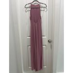 Reformation  Lilac Low Back Maxi Formal Dress Sz 2 Photo 5