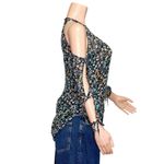 Veronica Beard  Flynn Silk Bow Blouse, Black Multi, 2 (US) Photo 9