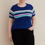 Torrid vegan cashmere short sleeve 3x pullover sweater Photo 0