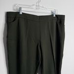Susan Graver GRAVER  Status Stretch Slim Leg Ankle Pants XL Green Casual NWOT Photo 5