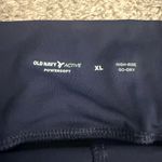 Old Navy Blue White Trim High-Waisted PowerSoft Faux-Wrap Skort - size XL Photo 3