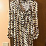 Love moschino Love, Moschino Daisy Peace Ruffle Long Sleeve Dress Photo 2