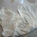 ASOS  design pants drawstring waist and ankles size 6 women’s white Photo 0