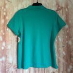 Prince And Fox  Aqua Green Logo Polo Shirt Photo 7