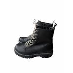 Unionbay  Hayden Boots Size 8.5 Black Rhinestone Fashion Combat NEW Photo 3