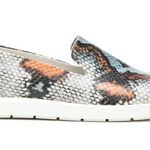 Franco Sarto NEW  Boston Snake Embossed Leather Slip-On Sneaker Photo 2