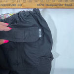 KOI LINDSEY TWILL CARGO SCRUB PANT 7 POCKETS ELASTIC WAIST WOMEN 2XL BLACK Size 2X Photo 9