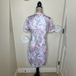 Nike Gray, Purple, Pink & White Sheath Athleisure Midi Dress Size Large Photo 8