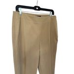 Talbots Heritage Womens Pants Size 10 Brown Tan Stretch Office Career Minimalist Photo 1