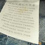 Slvrlake London Jeans SZ 24 NWT Shakedown Straight Leg Distress Denim High Waist Blue Photo 14