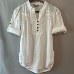 Chloé Chloe White Pintuck Blouse Photo 2