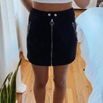 Forever 21 Black Suede Skirt Photo 1