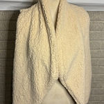 BB Dakota New  Steve Madden Oatmeal Sherpa Fleece Vest Women's Size M Cozy Warm Photo 0