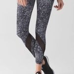 Lululemon Power Luxtreme Suited Jacquard Black & White Photo 3
