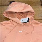 Nike  Woman’s Coral Sportswear Phoenix Fleece Pullover Hoodie Size X-Large Photo 4