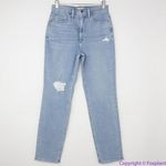 Madewell NEW  the tall mom jeans‎ Austrey wash ripped edition 28 tall Photo 3