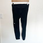 Fabletics  Pure Luxe Black Crossover Full Length High Waisted Leggings Photo 4