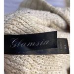 Glamsia Vintage  Women's Cardigan White Cream Knitted Button Sweater Sz XL Photo 5
