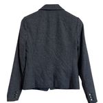 Banana Republic  Blue Gray Wool Blend Tweed Blazer Jacket Lined Women’s Size 6 Photo 4