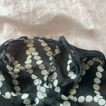 DO+BE Black and white sheer sleeveless top Photo 3