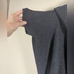 Banana Republic  CASHMERE BLEND GRAY BATWING RIBBED COWL NECK SWEATER DRESS M Photo 2