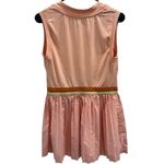 FP Movement You Got Served Peach Pink Pleated Mini Tennis Dress Sporty Sz Large Photo 3