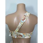 l*space New. L* floral one shoulder twist bikini top. Small. Retails $114 Photo 7