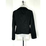 Ann Taylor Ann Taylor Virgin Wool Cashmere Felted Blazer Jacket Size 8 Faux Mink Fur Edge Photo 4
