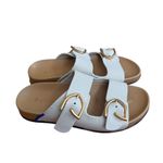 Rothy's Rothy’s Buckle Slides sea salt 5.5 like new Photo 3