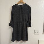 Rebecca Taylor  Black Polka Dot Dress Size 0 100% Silk Photo 1