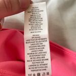 Zyia  ACTIVE Neon Coral Flower Power Lux High Rise Leggings Pink Size 6/8 Photo 9