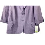 Alfred Dunner  Women's Notting Hill Lilac Blazer Top Photo 3