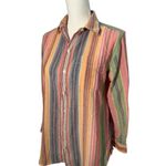 Ralph Lauren  100% Cotton Striped Button Down Shirt Size XS Photo 3