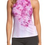 prAna Boost Violet Printed Yoga Tank Top Photo 0